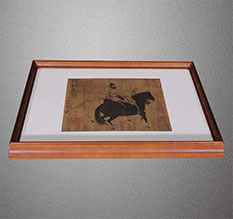 市北书画装裱配框服务案例