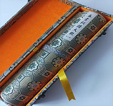 市北书画装裱案例